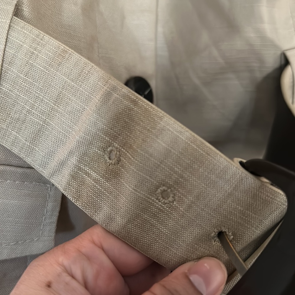 Tan The Limited 'Safari' Suit Jacket with Belt ( Size Medium) - Picture 9 of 10